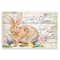 Stupell Industries Spring Floral Happy Easter Bunny Wall Plaque Art